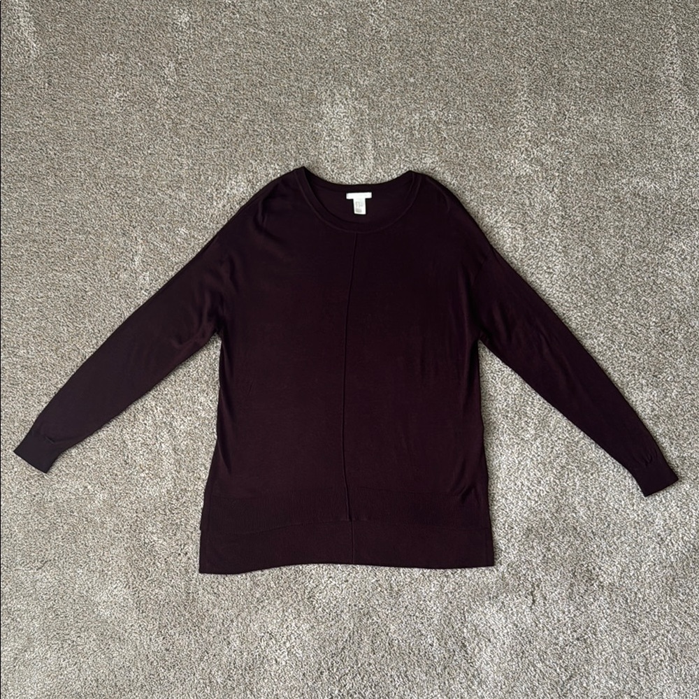 H&M Long Sleeve Fine Knit Sweater